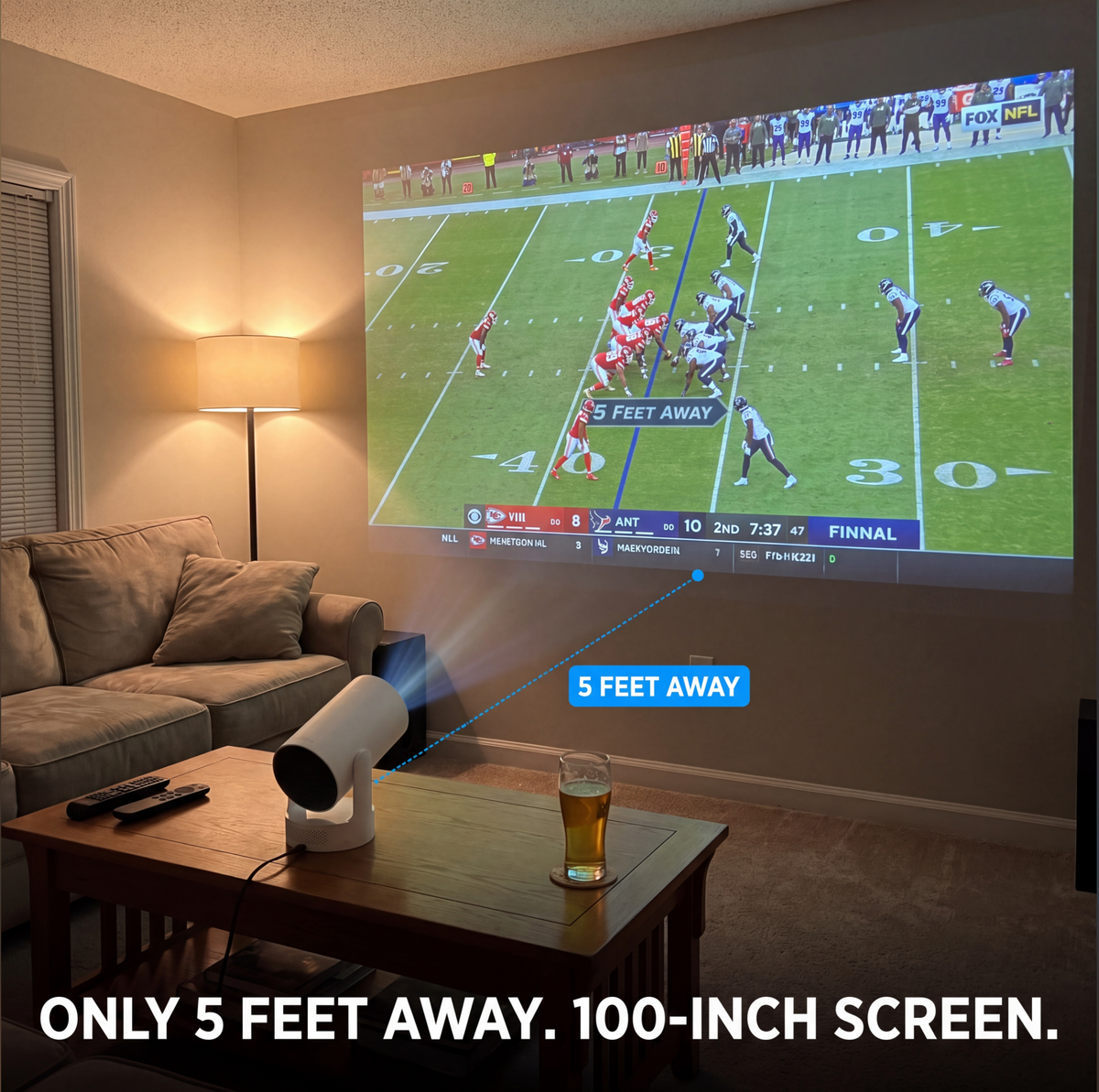 8K Football Home Theater Projector