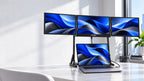 Extended Triple — Elevated Laptop Monitor