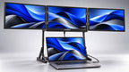 Extended Triple — Elevated Laptop Monitor