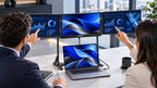 Extended Triple — Elevated Laptop Monitor